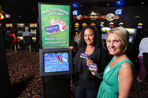 rewards kiosk stations casinos